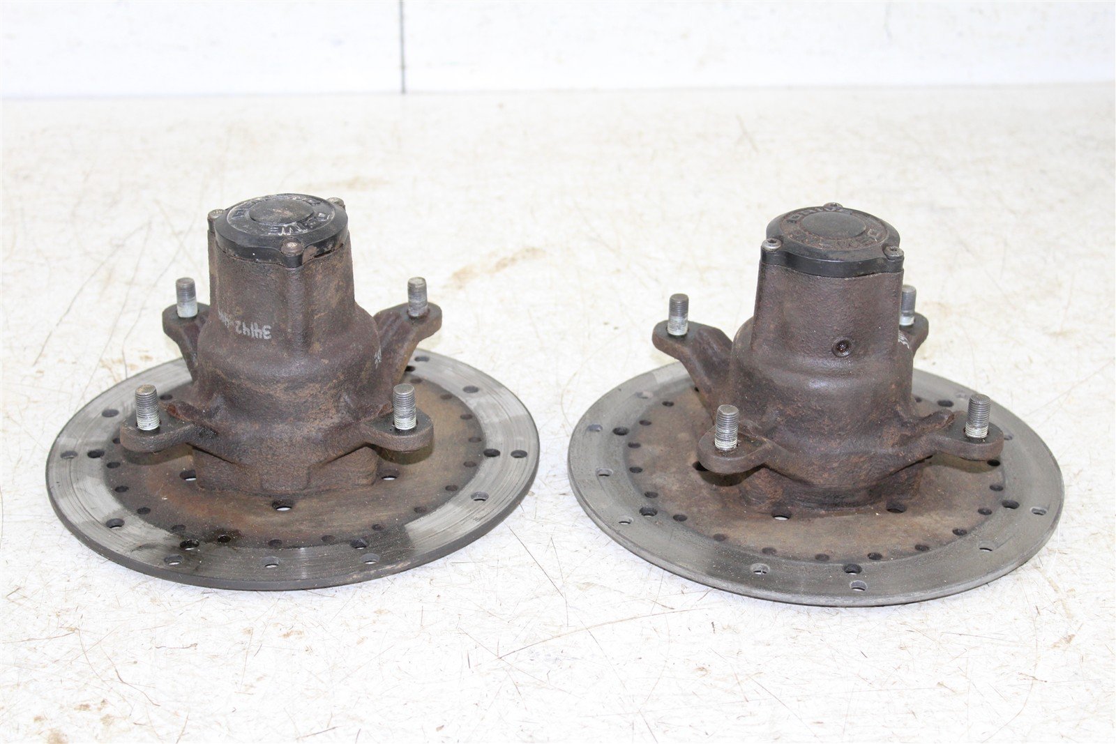 2001 Polaris Sportsman 400 4x4 Front Hubs Brake Rotors Set 34142