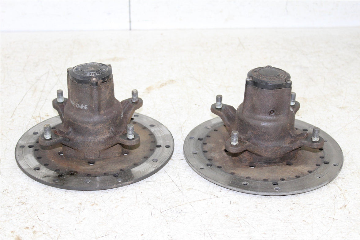 2001 Polaris Sportsman 400 4x4 Front Hubs Brake Rotors Set 34142