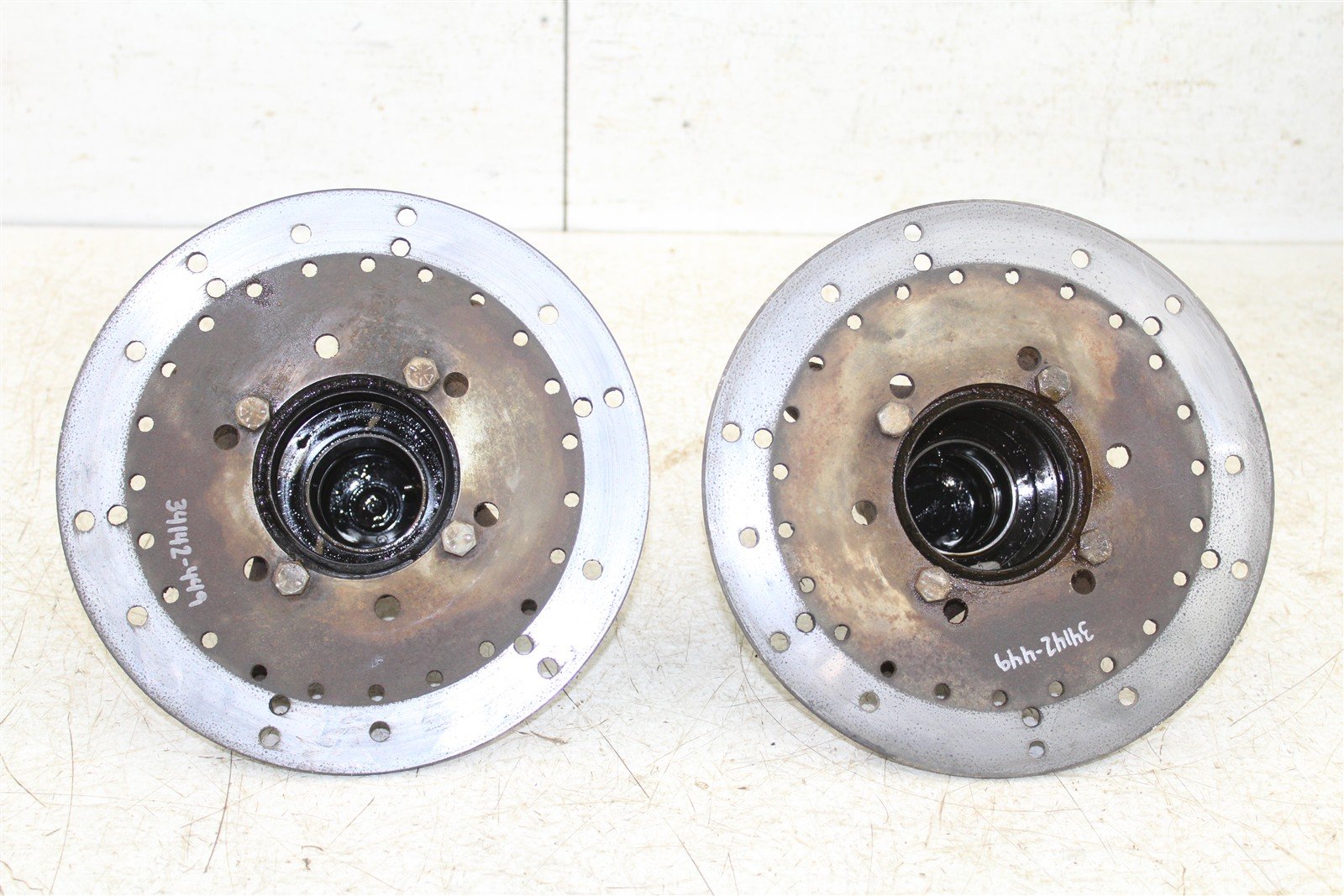 2001 Polaris Sportsman 400 4x4 Front Hubs Brake Rotors Set 34142