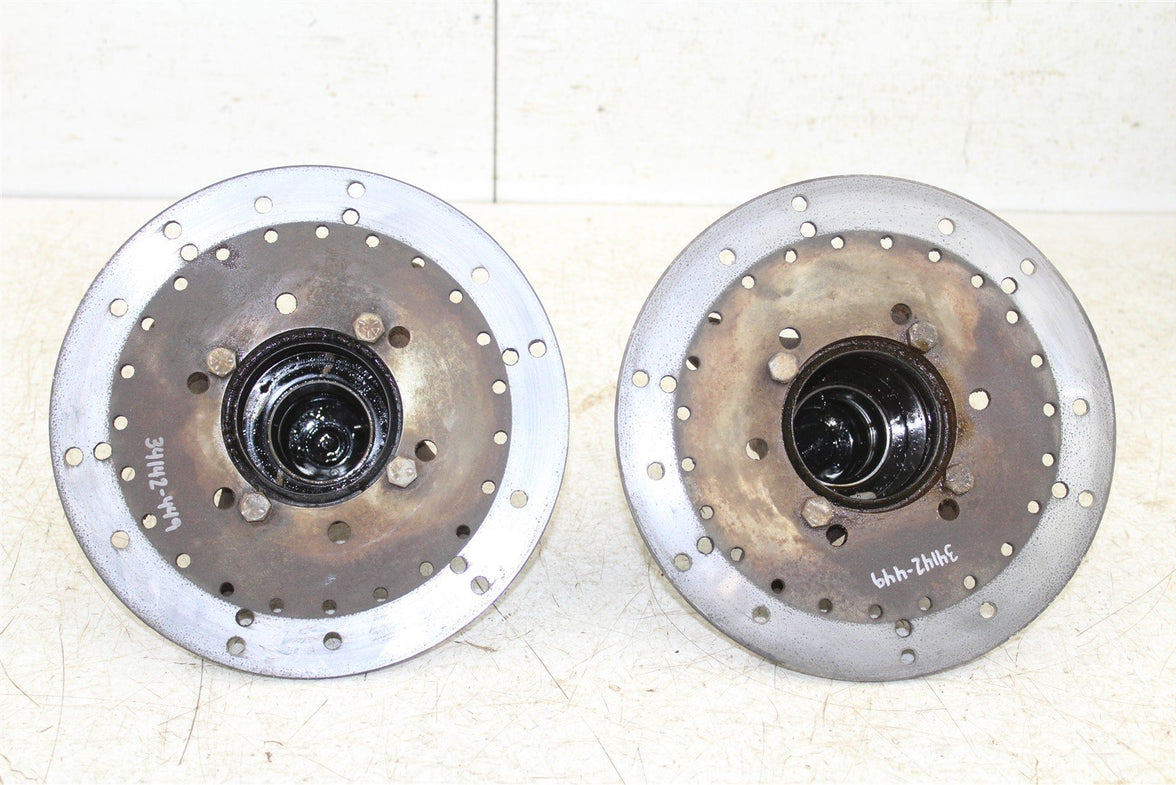 2001 Polaris Sportsman 400 4x4 Front Hubs Brake Rotors Set 34142