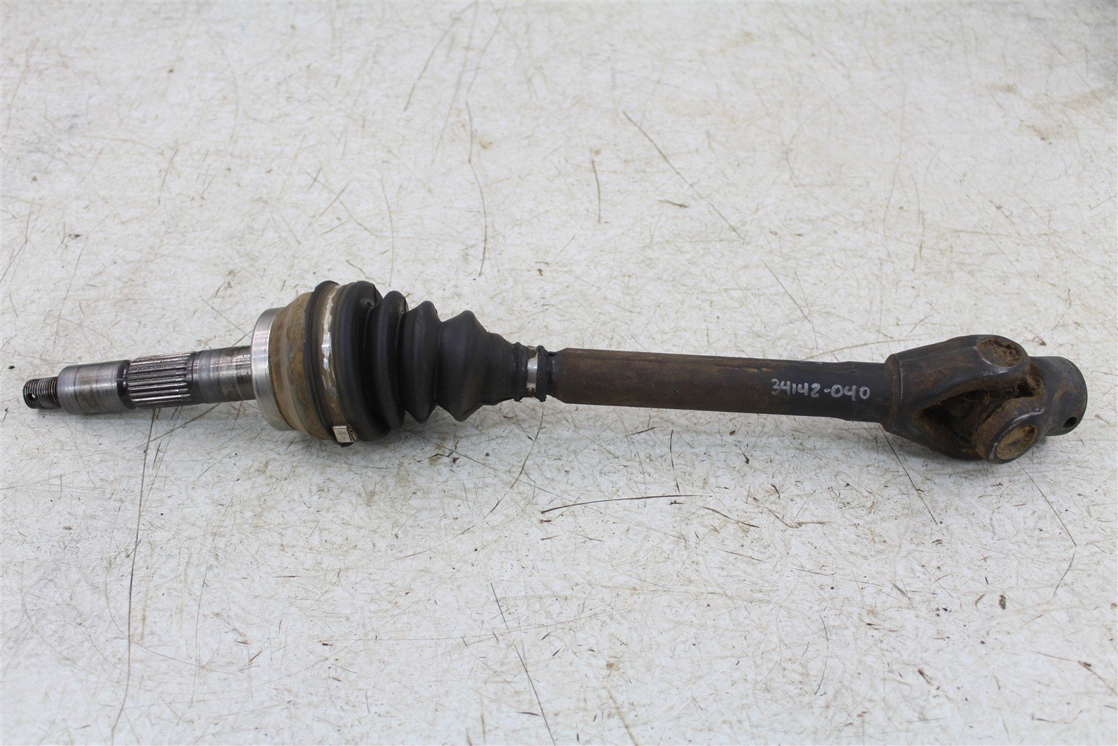 2001 Polaris Sportsman 400 4x4 Left Front CV Axle Boot Straight 34142