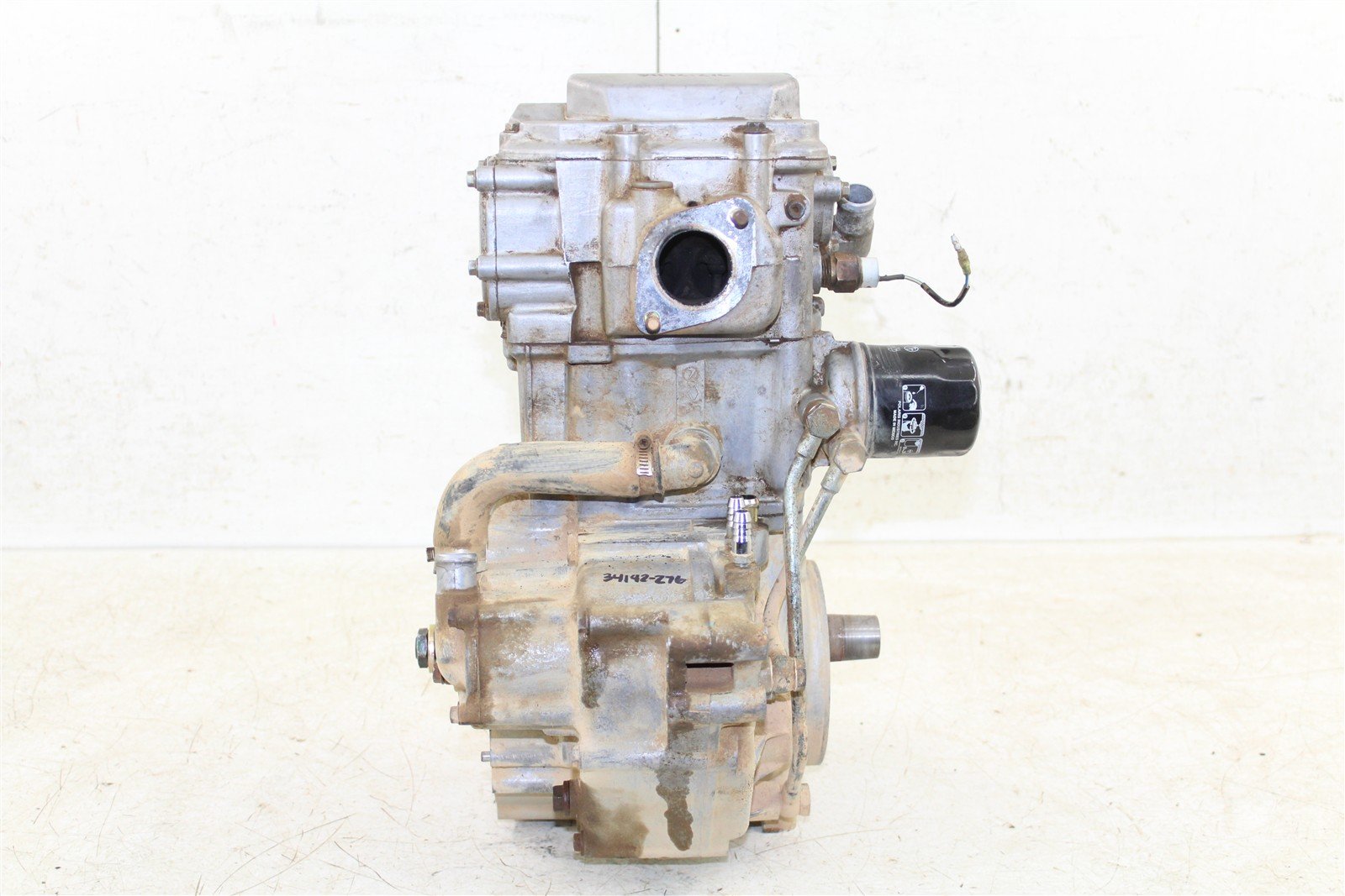 2001 Polaris Sportsman 400 4x4 Running Engine Crank Cases Cylinder Head 34142