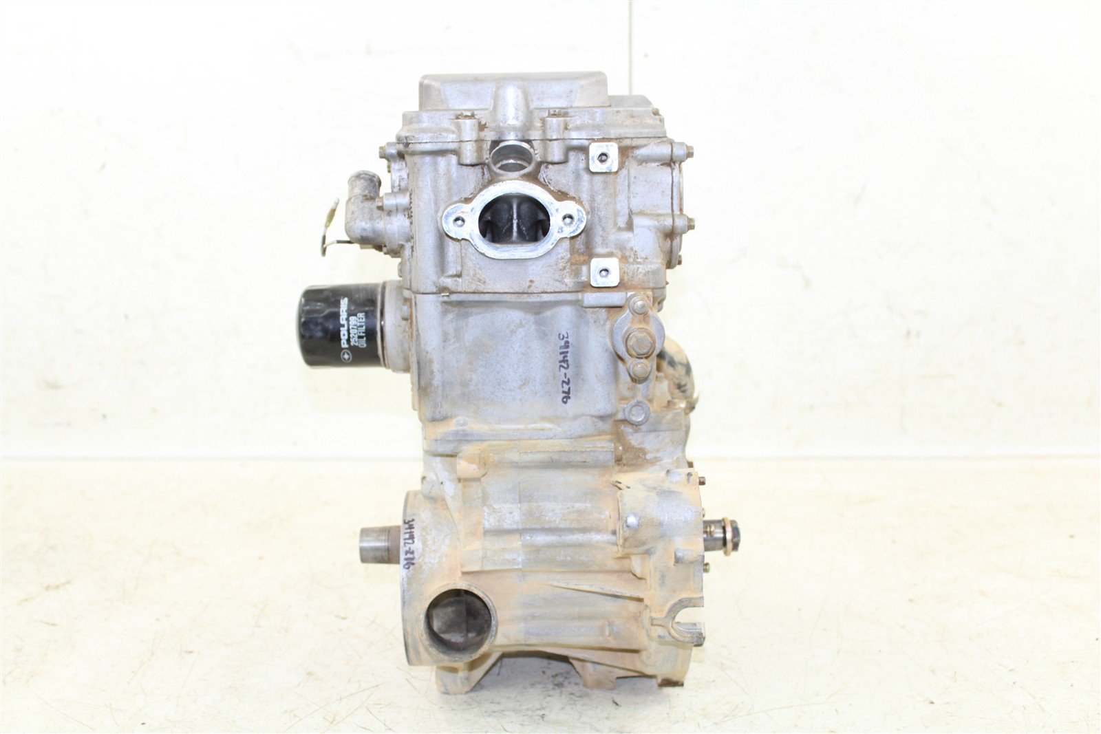 2001 Polaris Sportsman 400 4x4 Running Engine Crank Cases Cylinder Head 34142