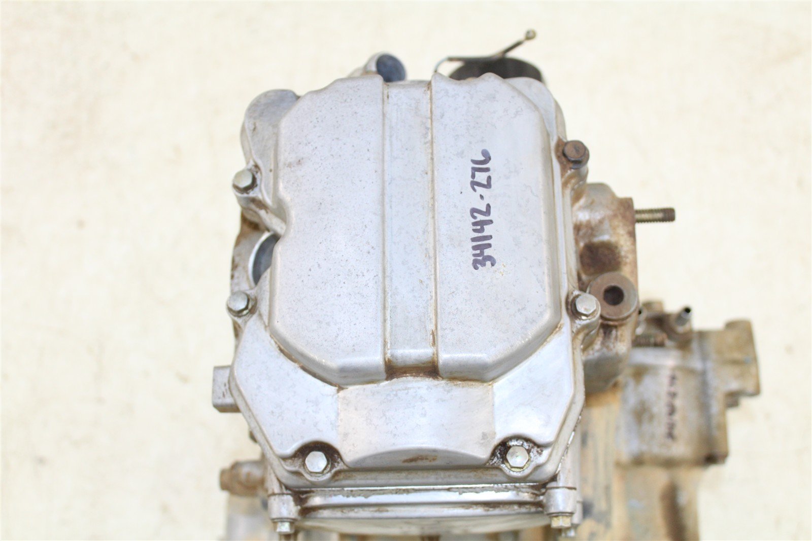 2001 Polaris Sportsman 400 4x4 Running Engine Crank Cases Cylinder Head 34142
