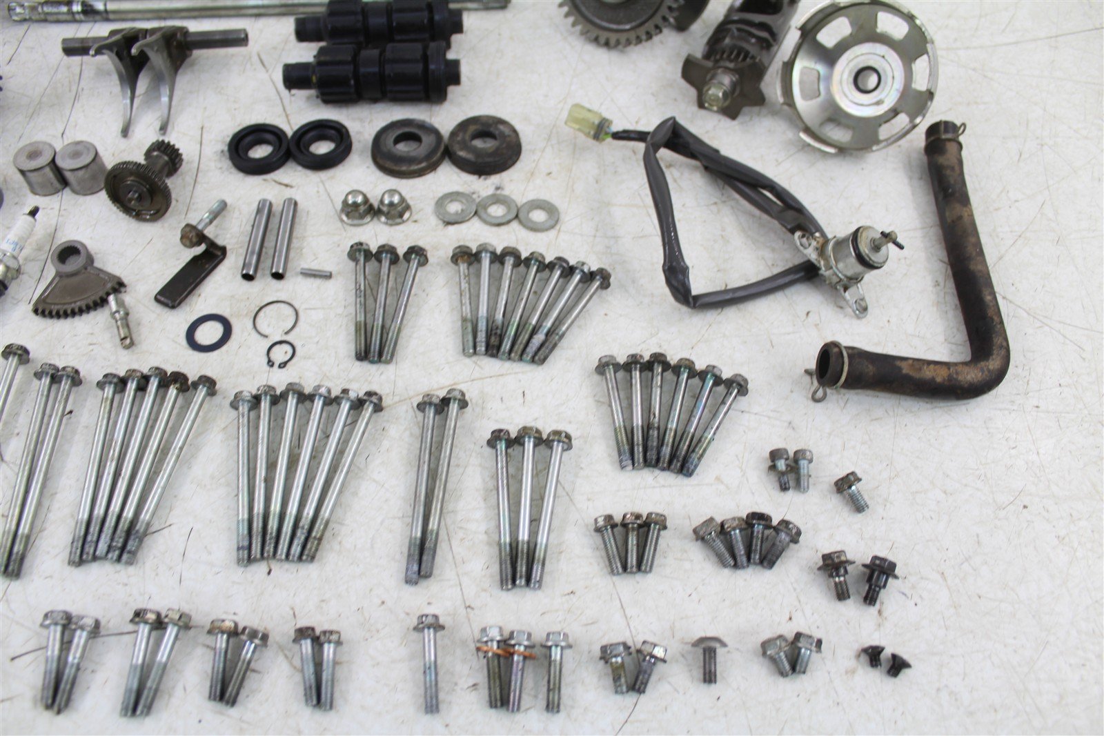 2007 Honda Foreman Rubicon TRX 500 FA Transmission Gears Shift Shaft Forks Drum