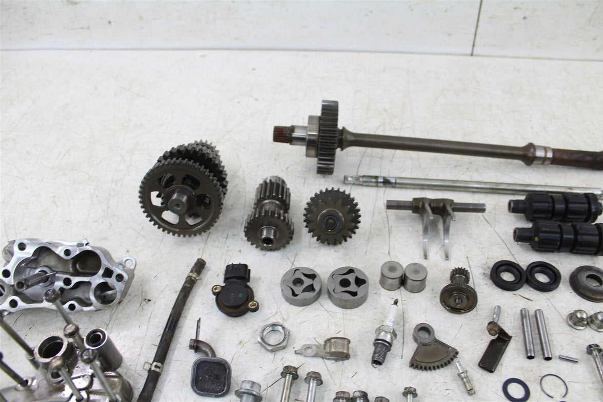 2007 Honda Foreman Rubicon TRX 500 FA Transmission Gears Shift Shaft Forks Drum