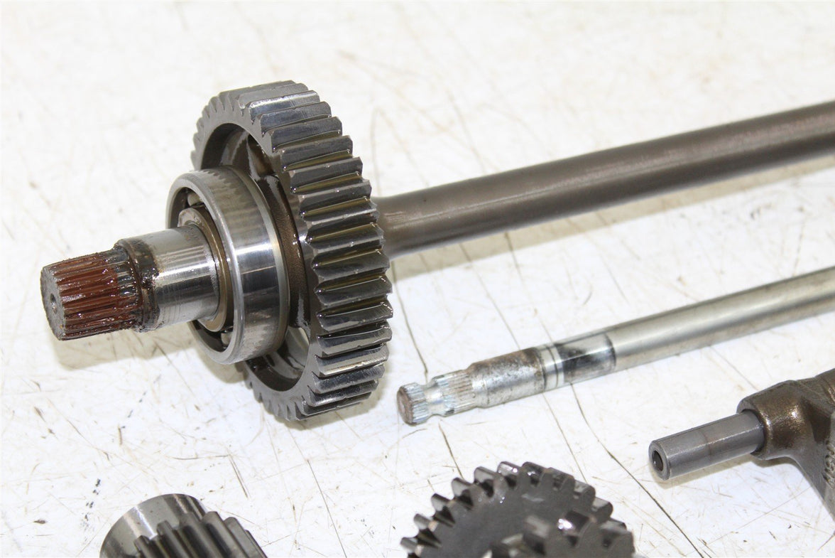 2007 Honda Foreman Rubicon TRX 500 FA Transmission Gears Shift Shaft Forks Drum