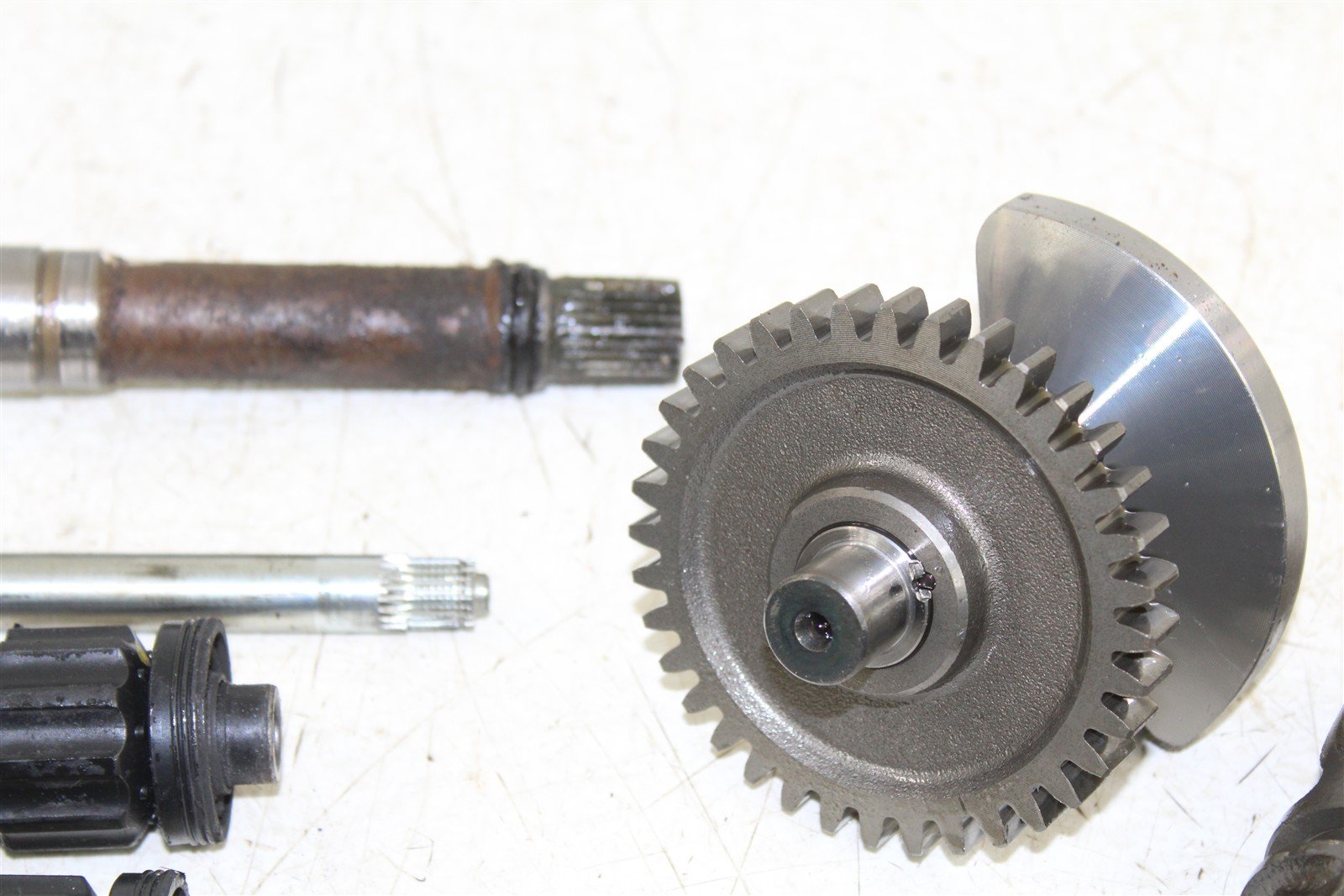 2007 Honda Foreman Rubicon TRX 500 FA Transmission Gears Shift Shaft Forks Drum