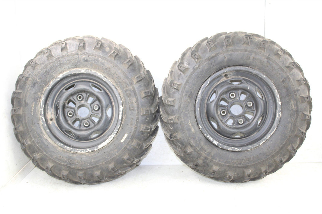 2007 Honda Foreman Rubicon TRX 500 FA Front Wheel Set Rims