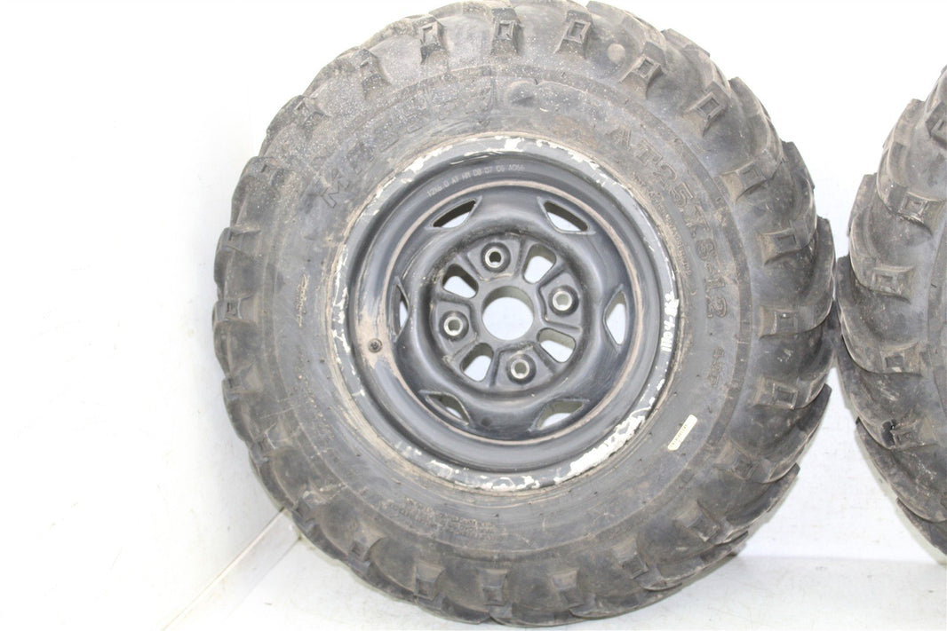 2007 Honda Foreman Rubicon TRX 500 FA Front Wheel Set Rims