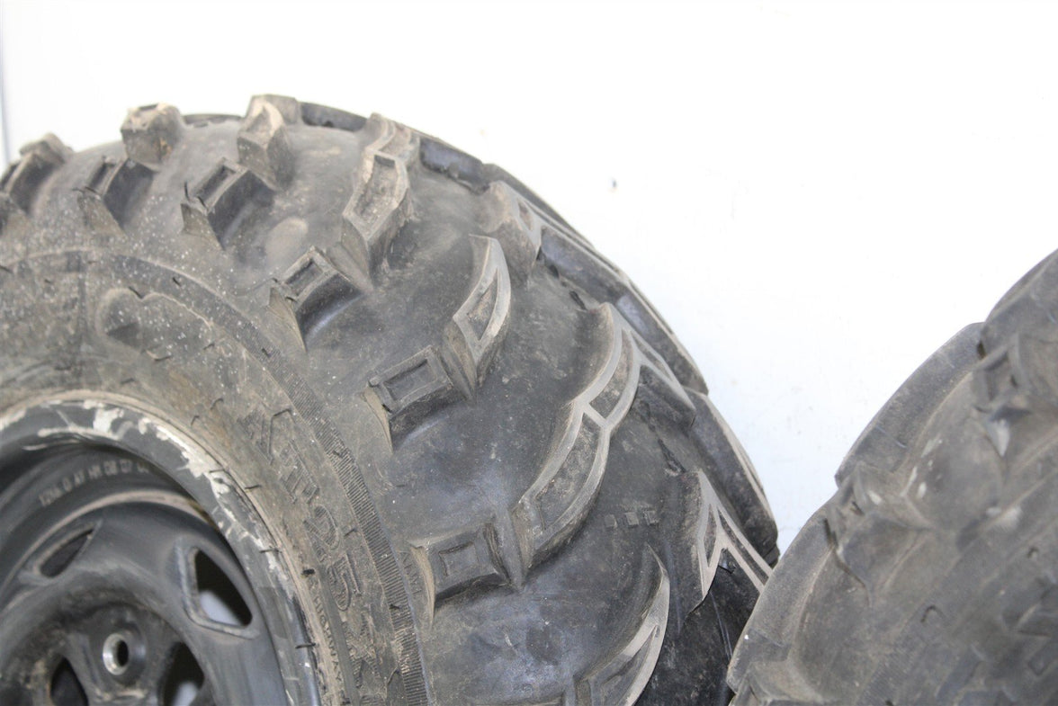 2007 Honda Foreman Rubicon TRX 500 FA Front Wheel Set Rims