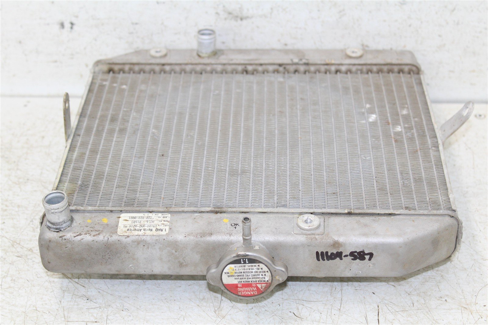 2007 Honda Foreman Rubicon TRX 500 FA Radiator w/ Coolant Hoses