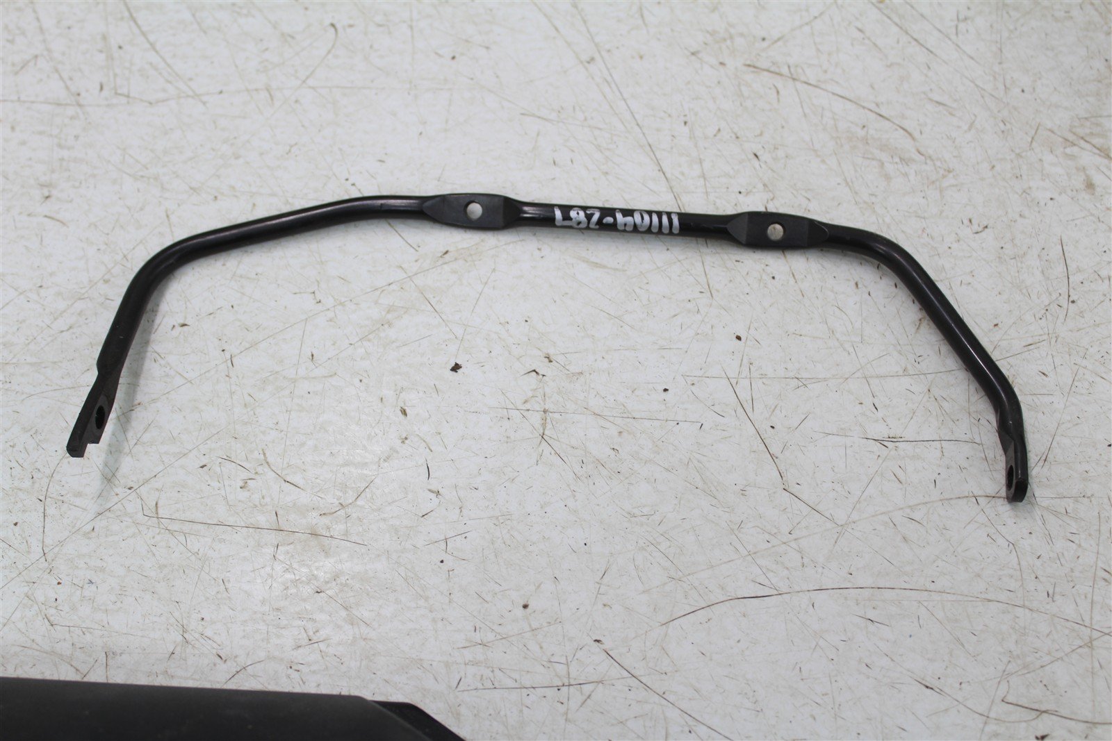 2007 Honda Foreman Rubicon TRX 500 FA Left Side Engine Cover Plastic w/ Mount