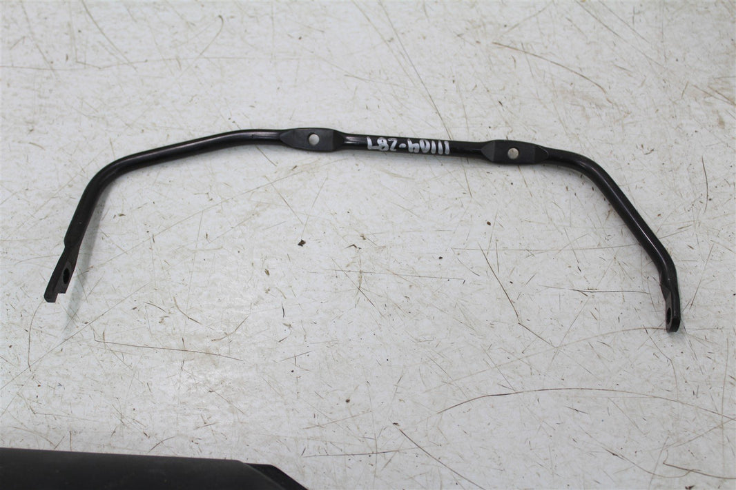 2007 Honda Foreman Rubicon TRX 500 FA Left Side Engine Cover Plastic w/ Mount