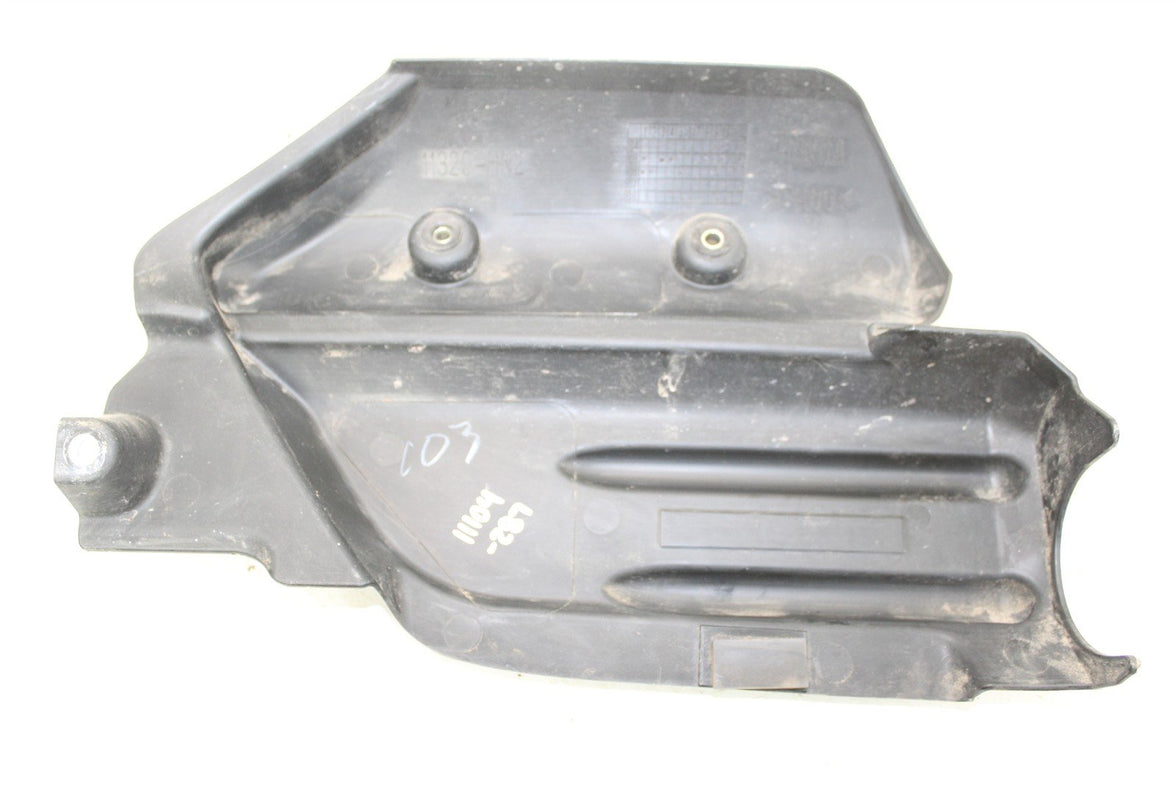 2007 Honda Foreman Rubicon TRX 500 FA Left Side Engine Cover Plastic w/ Mount