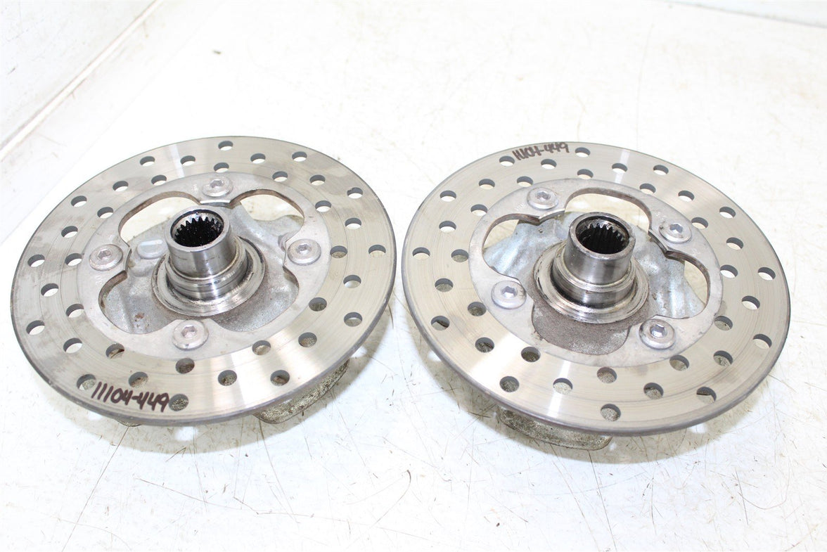 2007 Honda Foreman Rubicon TRX 500 FA Front Hubs Brake Rotors