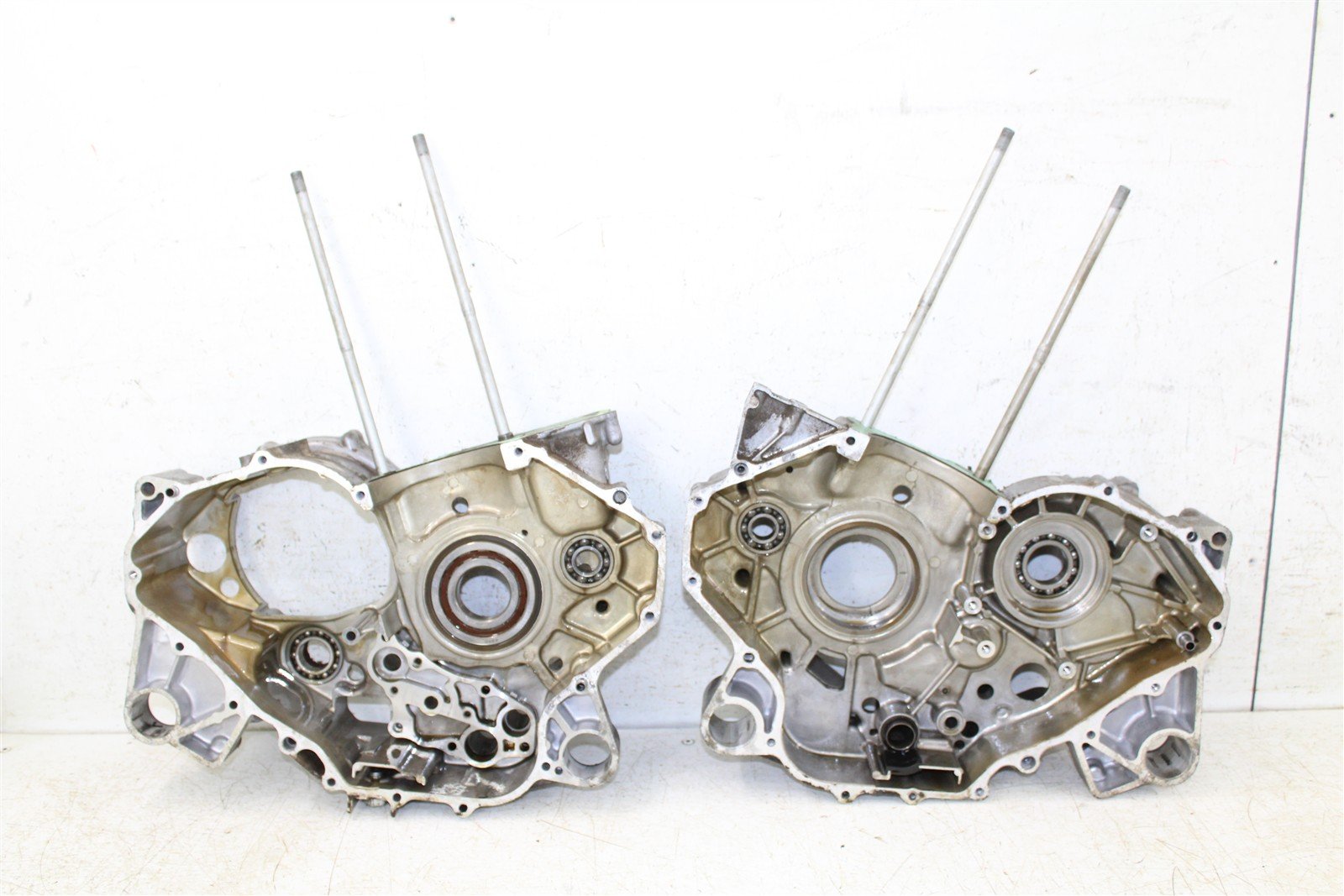 2007 Honda Foreman Rubicon TRX 500 FA Engine Cases Crankcase Left Right