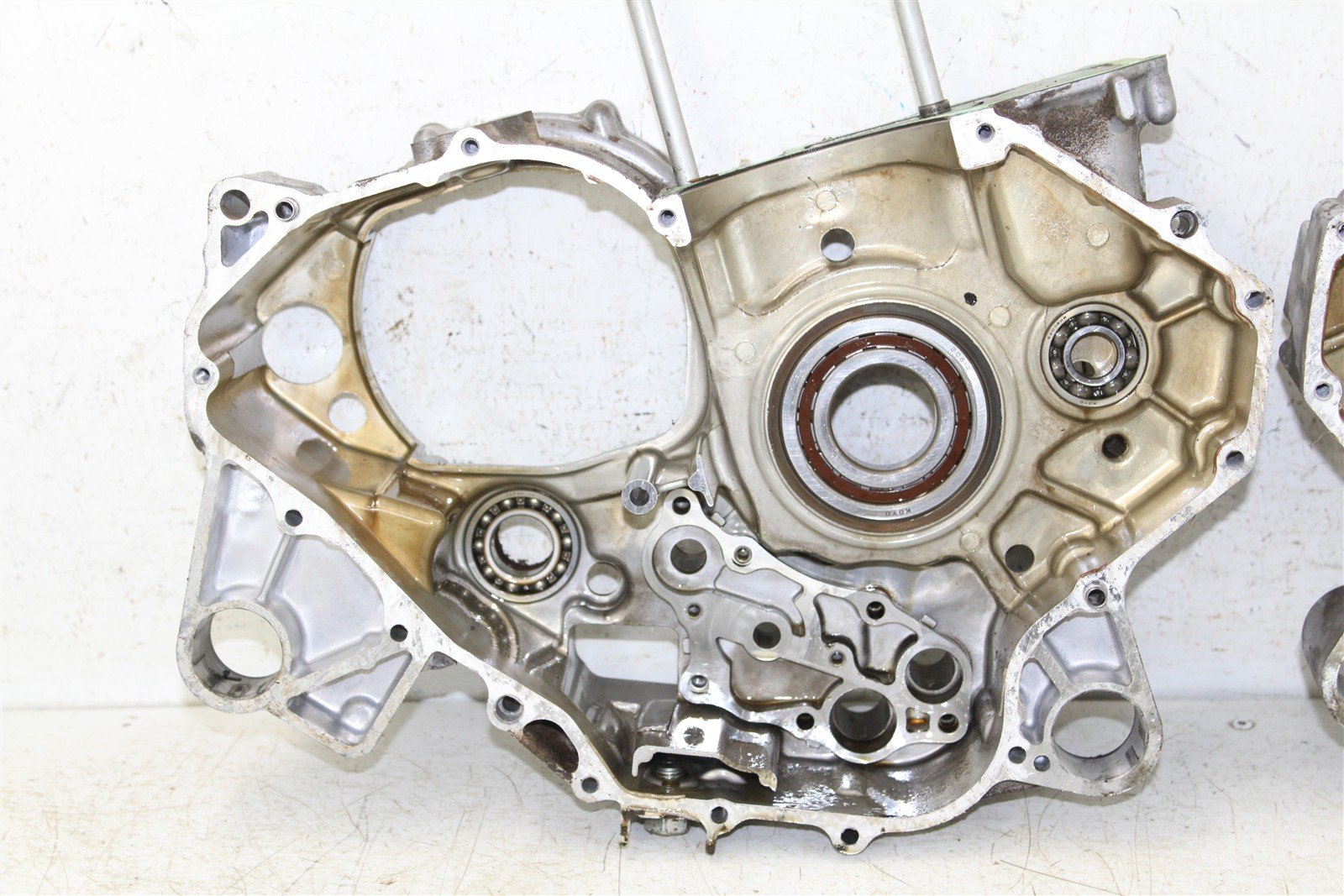 2007 Honda Foreman Rubicon TRX 500 FA Engine Cases Crankcase Left Right