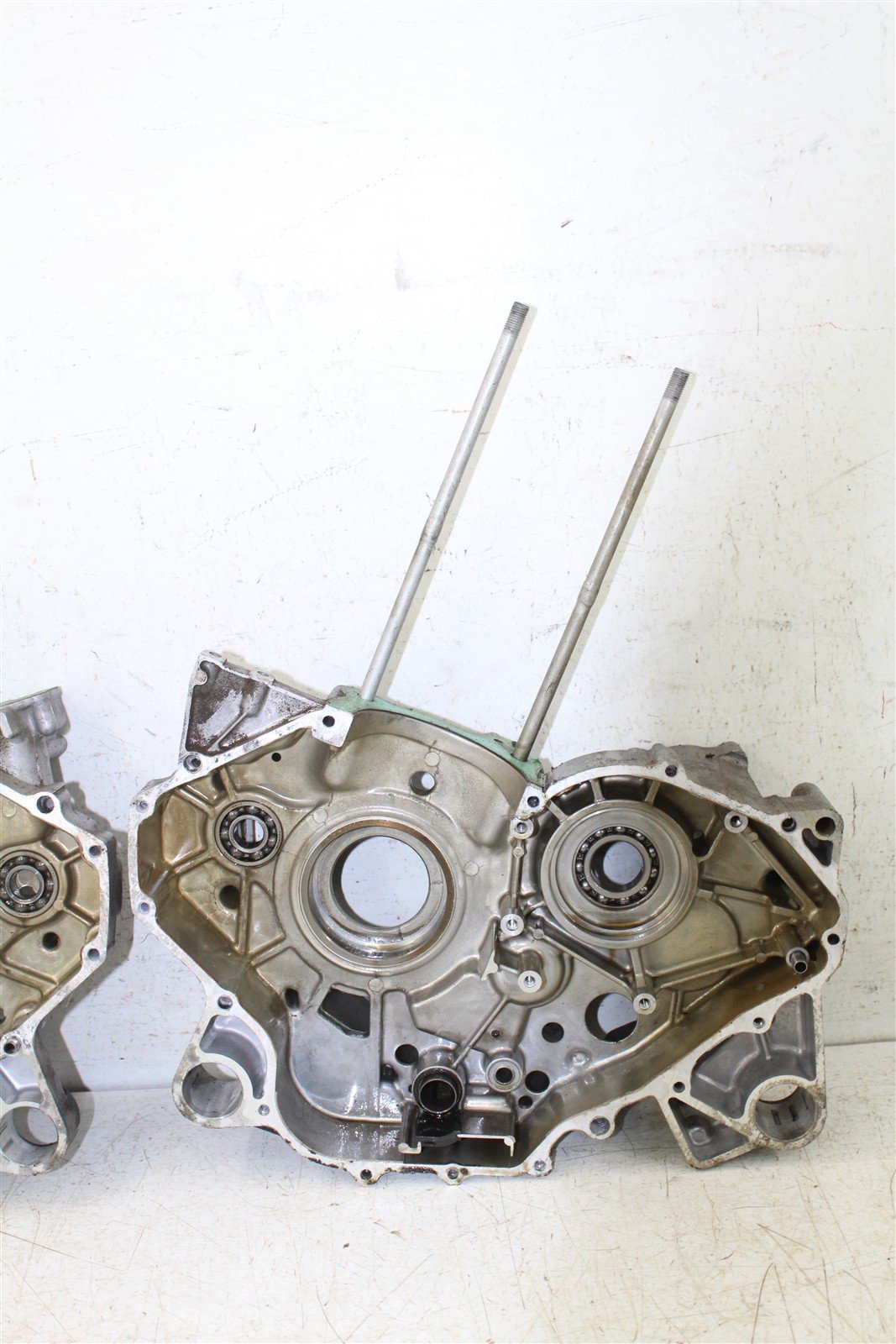 2007 Honda Foreman Rubicon TRX 500 FA Engine Cases Crankcase Left Right