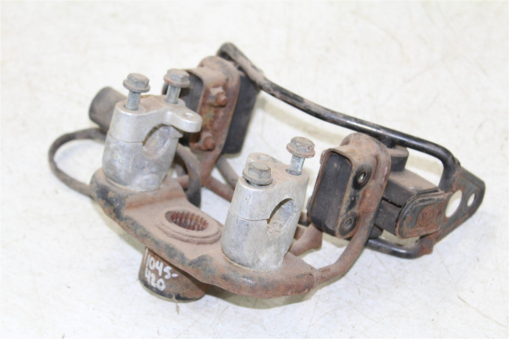 1985 Honda Fourtrax TRX 250 Headlight Mount w/ Handle Bar Clamps Mounts 11045