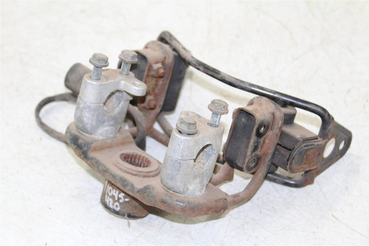 1985 Honda Fourtrax TRX 250 Headlight Mount w/ Handle Bar Clamps Mounts 11045