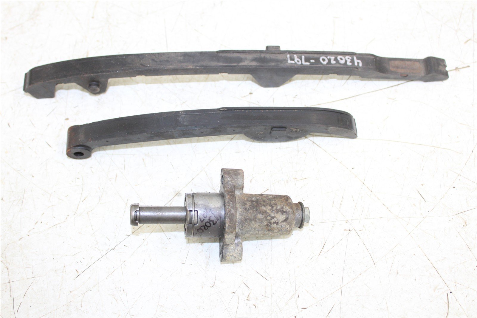 2003 Suzuki Vinson 500 Timing Chain Guide Slides w/ Camshaft Tensioner 43020