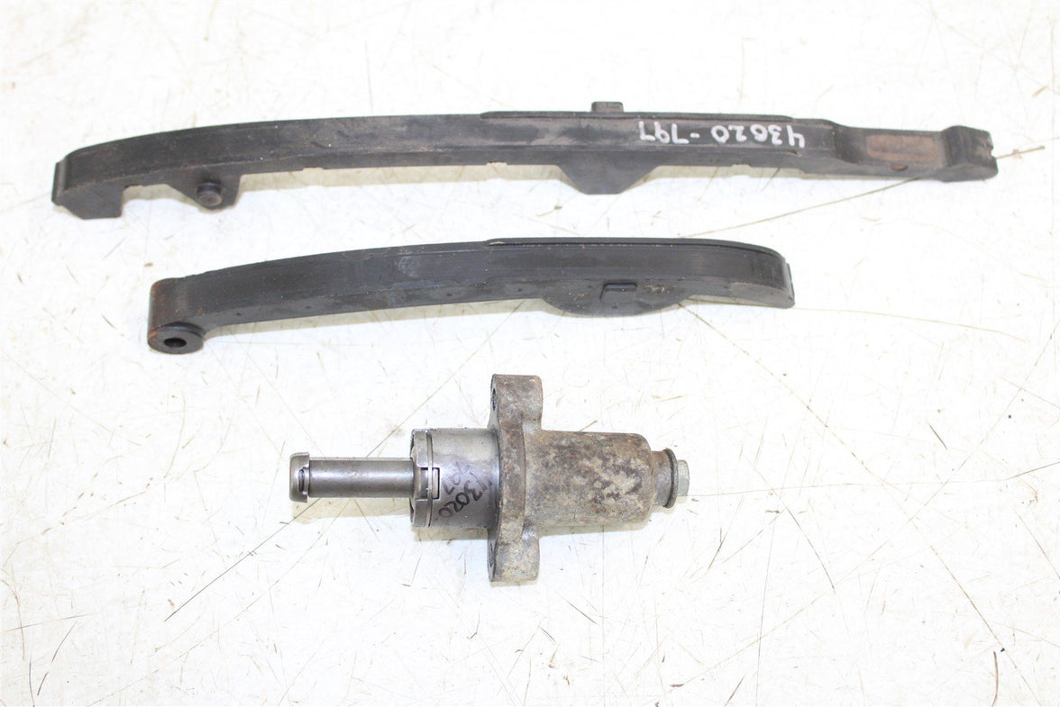 2003 Suzuki Vinson 500 Timing Chain Guide Slides w/ Camshaft Tensioner 43020
