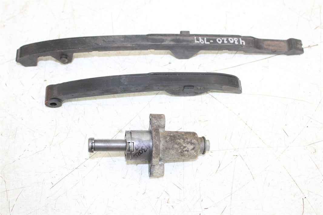 2003 Suzuki Vinson 500 Timing Chain Guide Slides w/ Camshaft Tensioner 43020