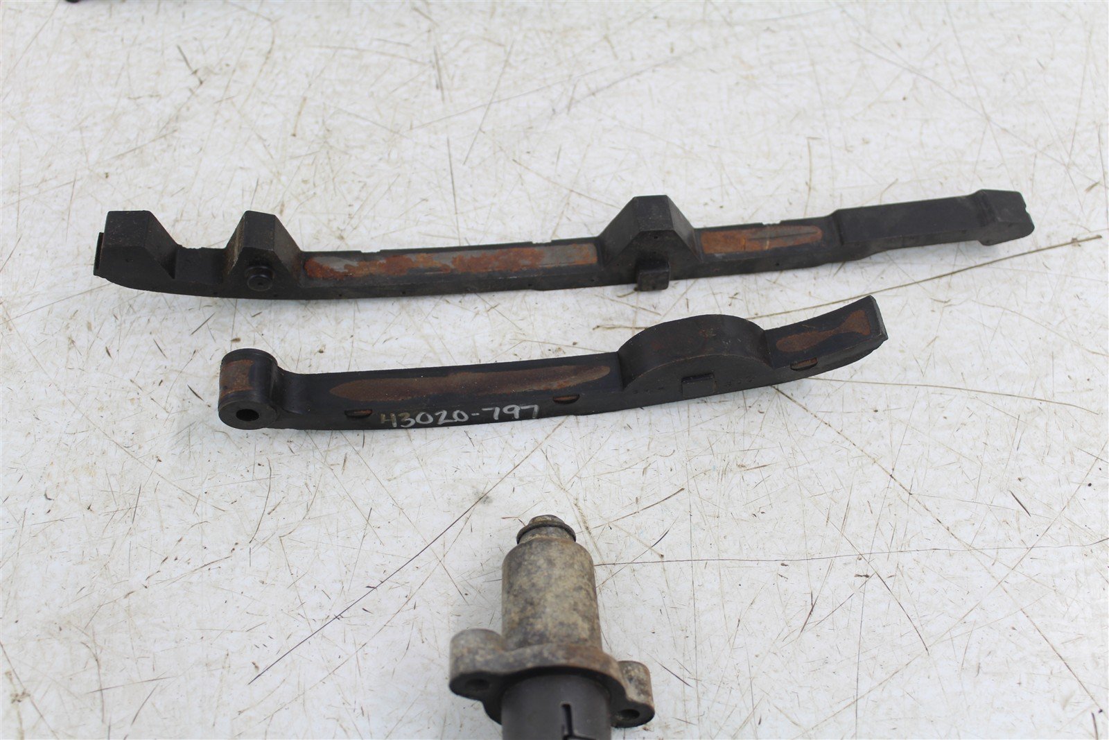 2003 Suzuki Vinson 500 Timing Chain Guide Slides w/ Camshaft Tensioner 43020