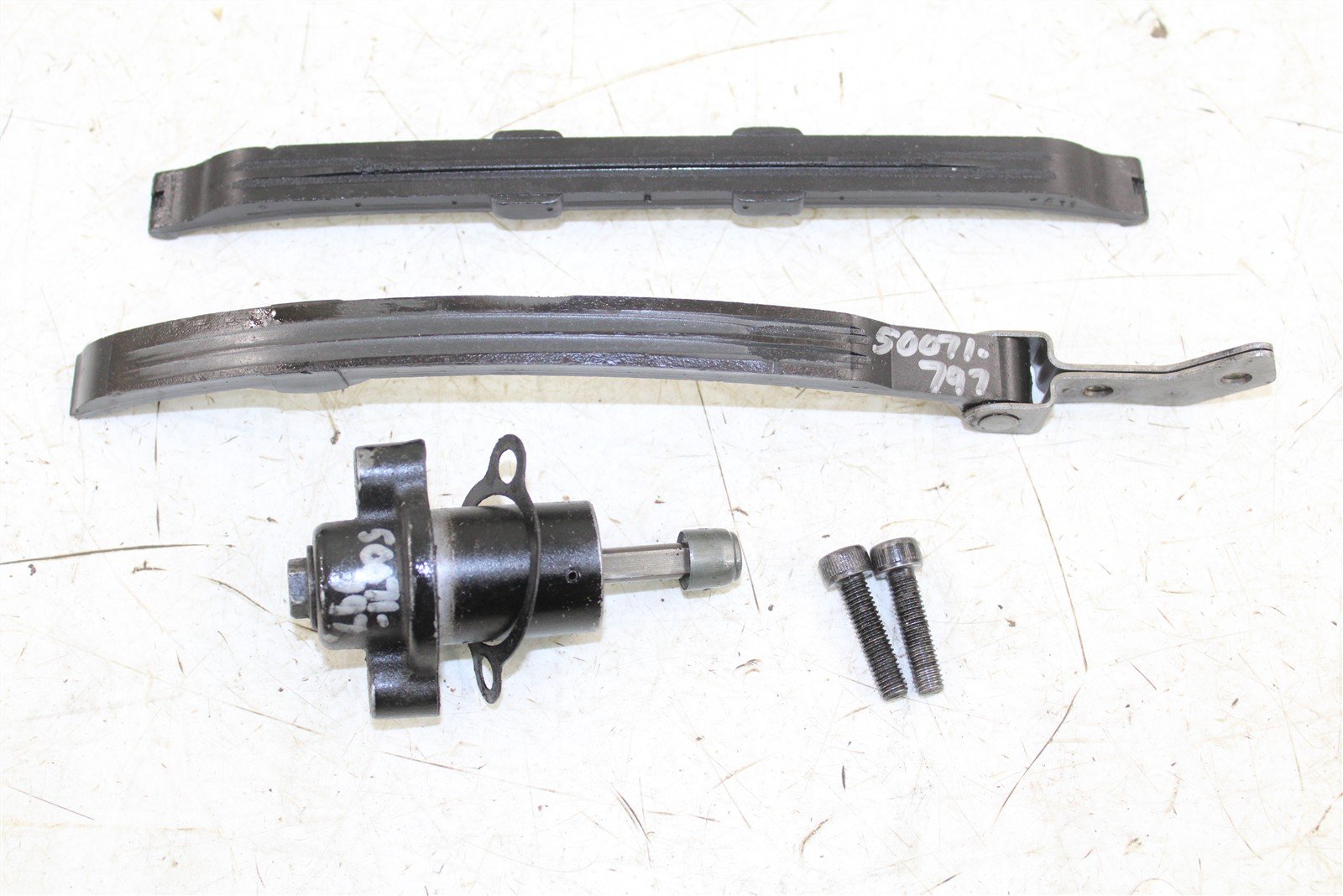 1986 Yamaha Moto 4 225 Timing Chain Guide Slides w/ Camshaft Tensioner 50071