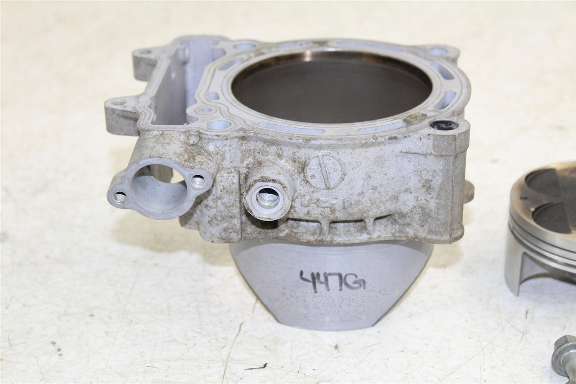 2008 Kawasaki KFX 450R Engine Cylinder Jug w/ Piston 447G