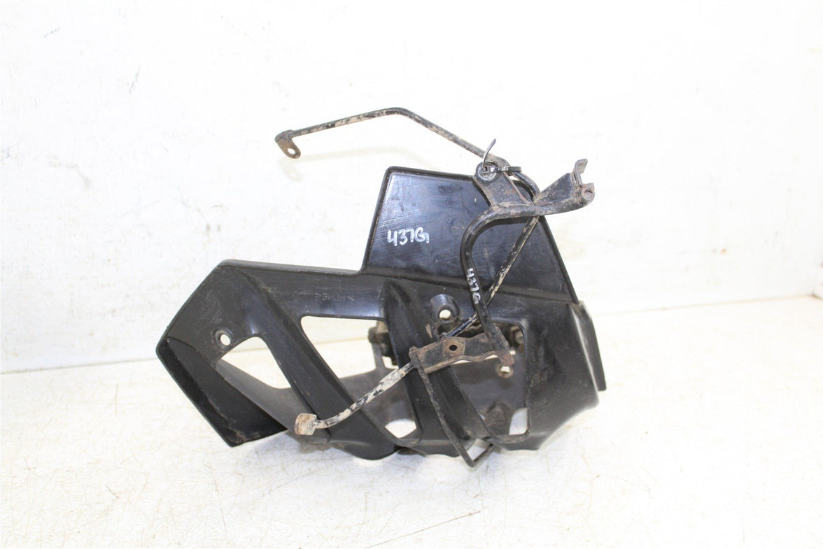 2008 Kawasaki KFX 450R Left Heel Guard w/ Foot Peg 437G