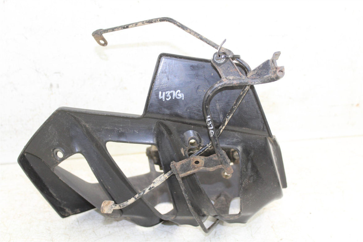 2008 Kawasaki KFX 450R Left Heel Guard w/ Foot Peg 437G