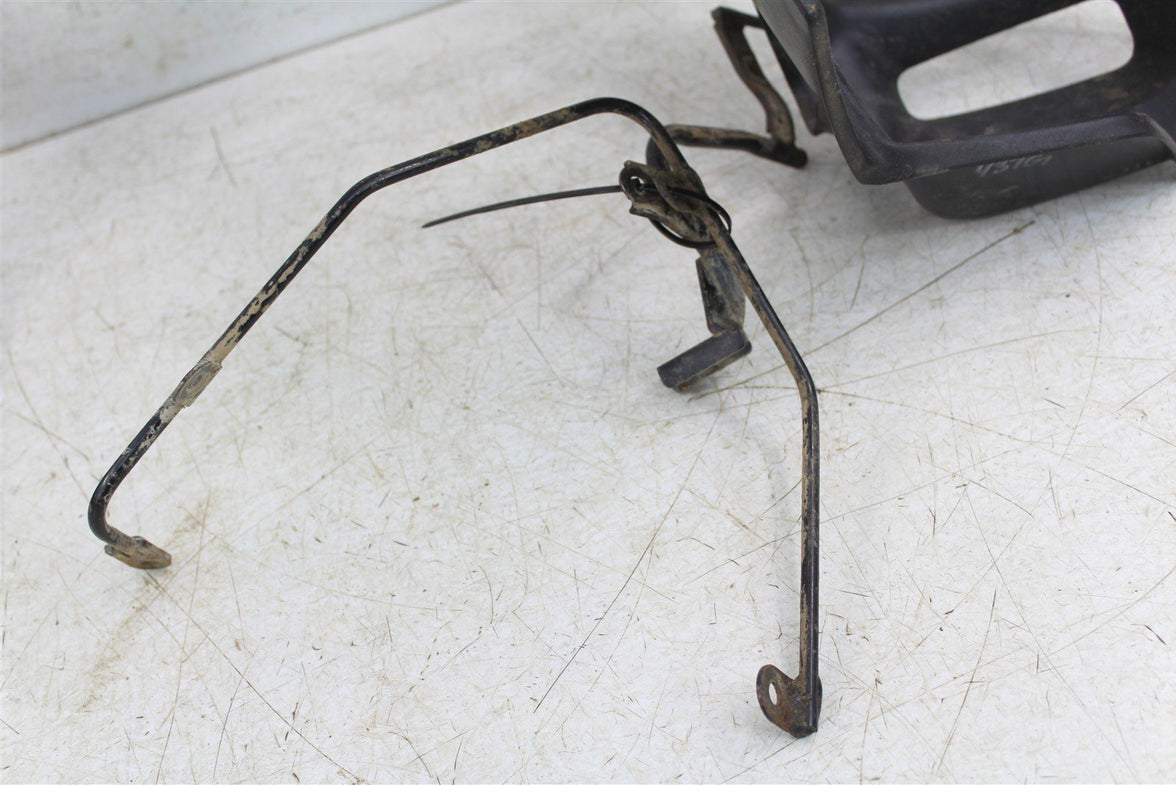 2008 Kawasaki KFX 450R Left Heel Guard w/ Foot Peg 437G