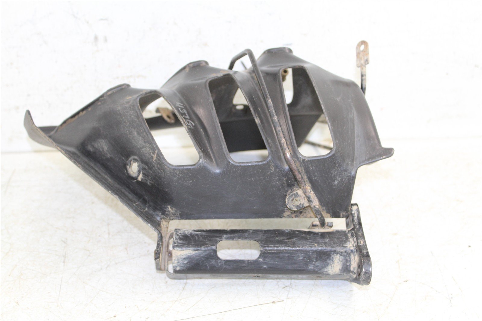 2008 Kawasaki KFX 450R Left Heel Guard w/ Foot Peg 437G