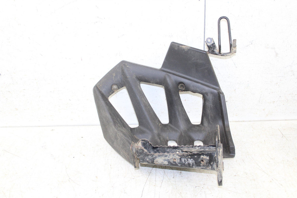 2008 Kawasaki KFX 450R Right Heel Guard w/ Foot Peg 438G