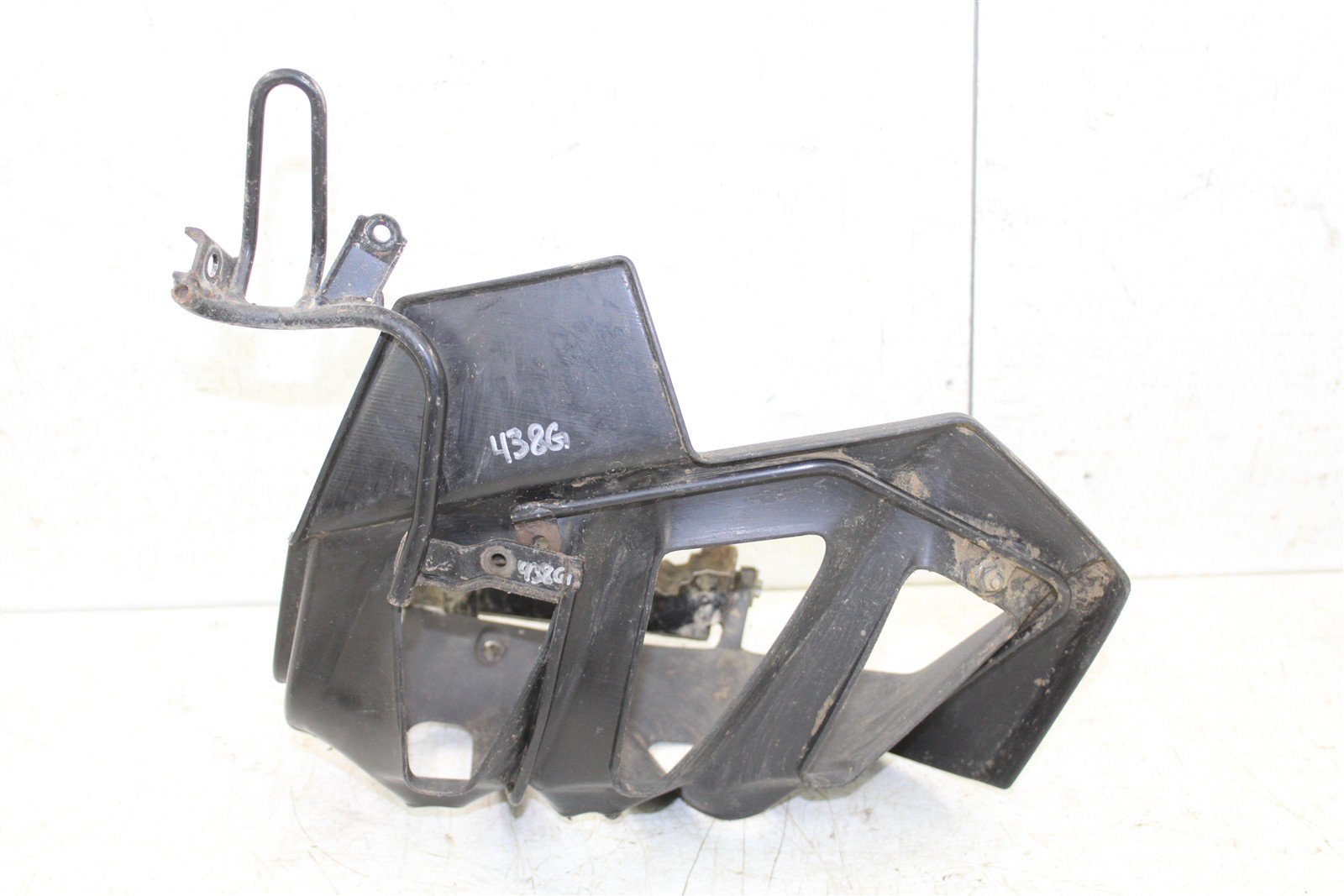 2008 Kawasaki KFX 450R Right Heel Guard w/ Foot Peg 438G