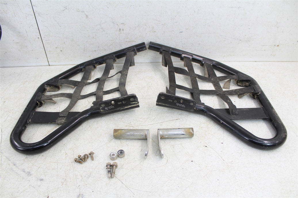 2008 Kawasaki KFX 450R Alba Racing Nerf Bars Pegs Left Right Guards 440G