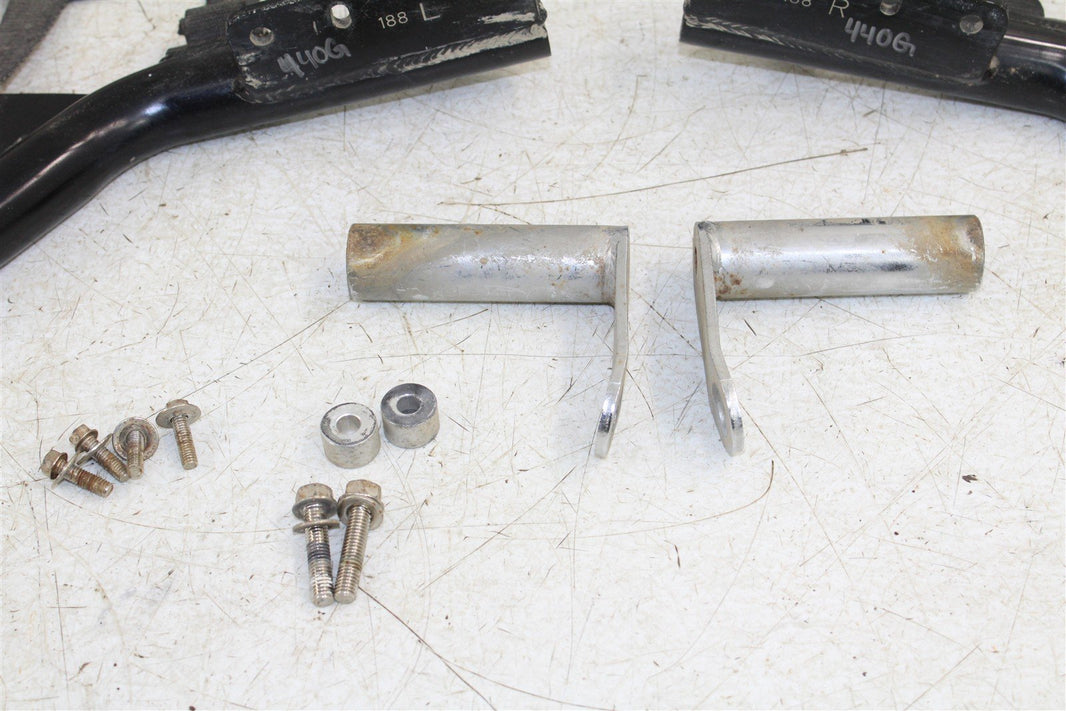 2008 Kawasaki KFX 450R Alba Racing Nerf Bars Pegs Left Right Guards 440G