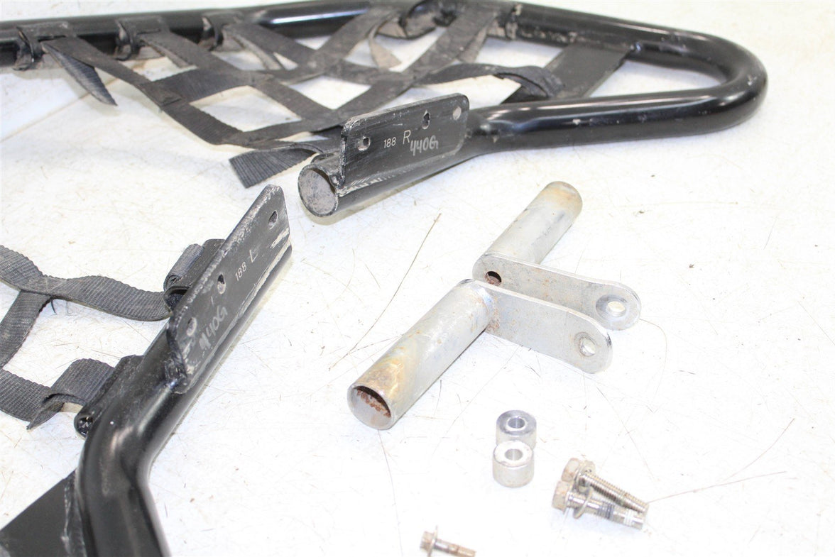 2008 Kawasaki KFX 450R Alba Racing Nerf Bars Pegs Left Right Guards 440G