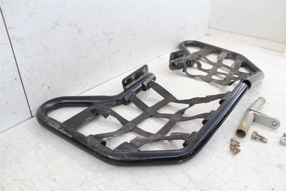 2008 Kawasaki KFX 450R Alba Racing Nerf Bars Pegs Left Right Guards 440G