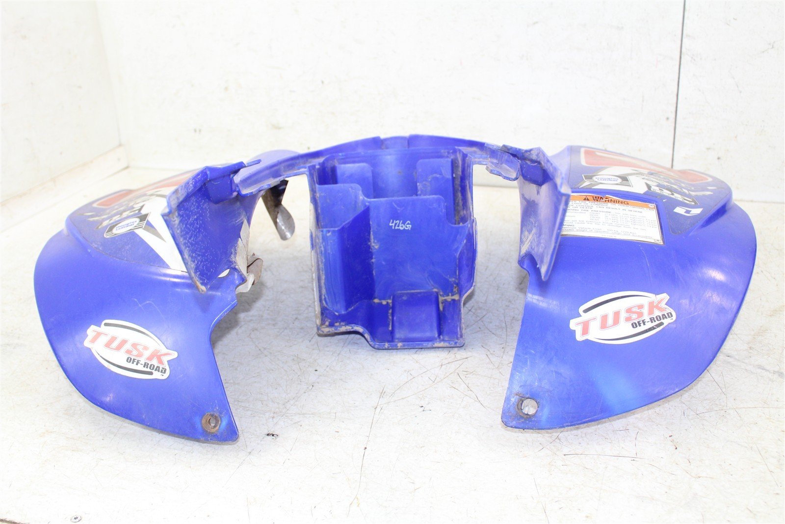 2006 Yamaha YFZ 450 Front Rear Fender Set Tank Cover Side Shrouds Plastics 426G