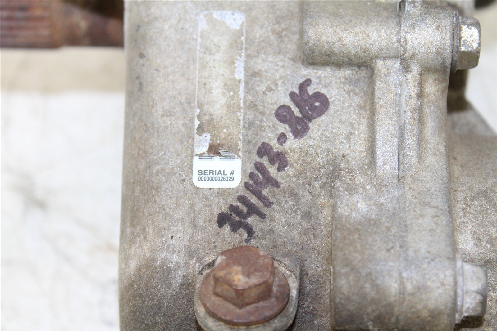 2002 Polaris Magnum 325 4x4 Transmission Gear Box Case 34143