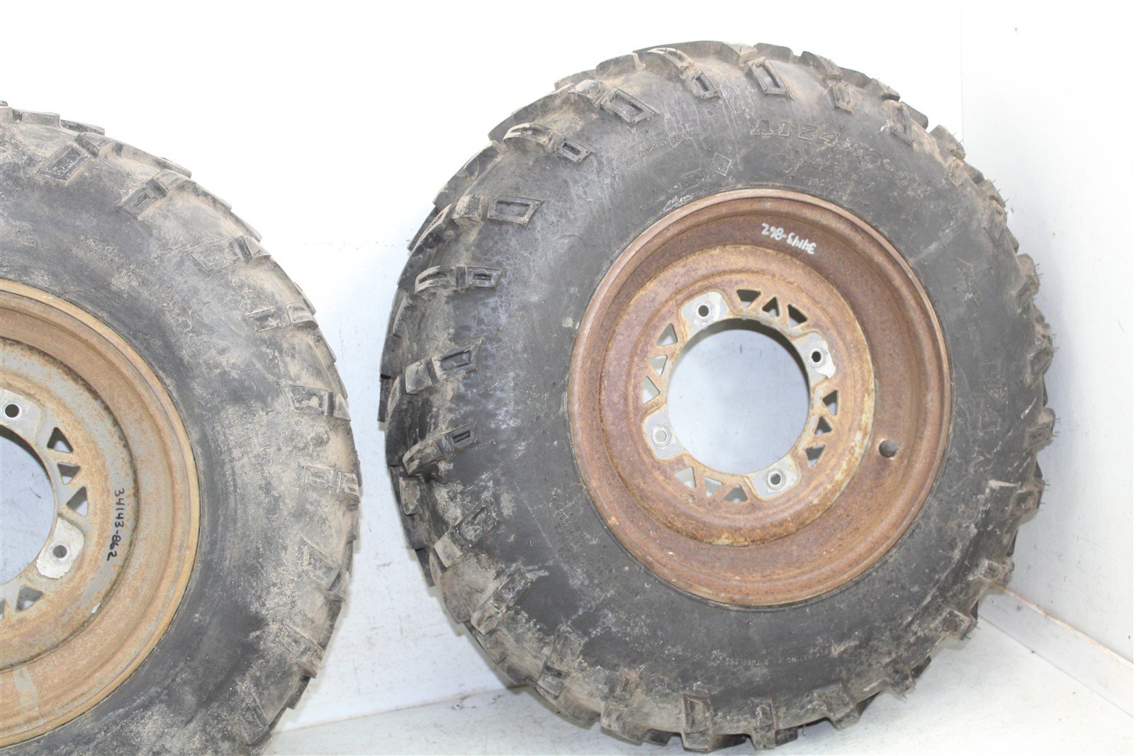 2002 Polaris Magnum 325 4x4 Front Wheel Set Rims 34143