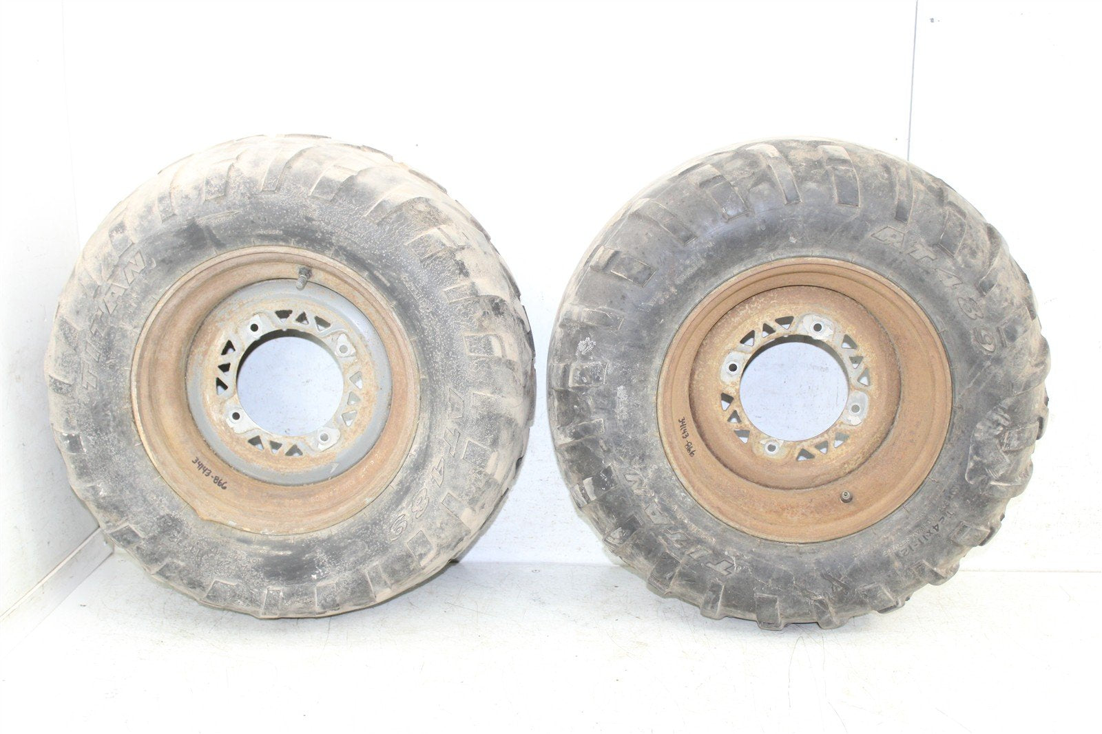 2002 Polaris Magnum 325 4x4 Rear Wheel Set Rims 34143
