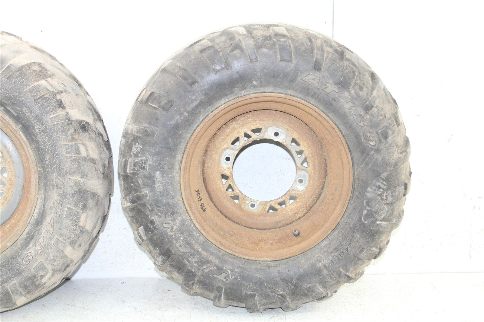 2002 Polaris Magnum 325 4x4 Rear Wheel Set Rims 34143