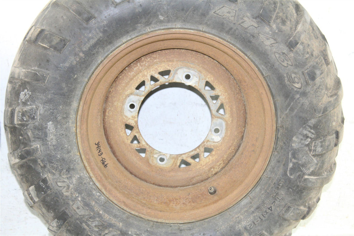 2002 Polaris Magnum 325 4x4 Rear Wheel Set Rims 34143