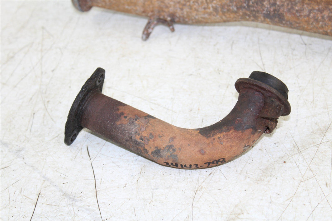 2002 Polaris Magnum 325 4x4 Exhaust Head Pipe Silencer Muffler 34143