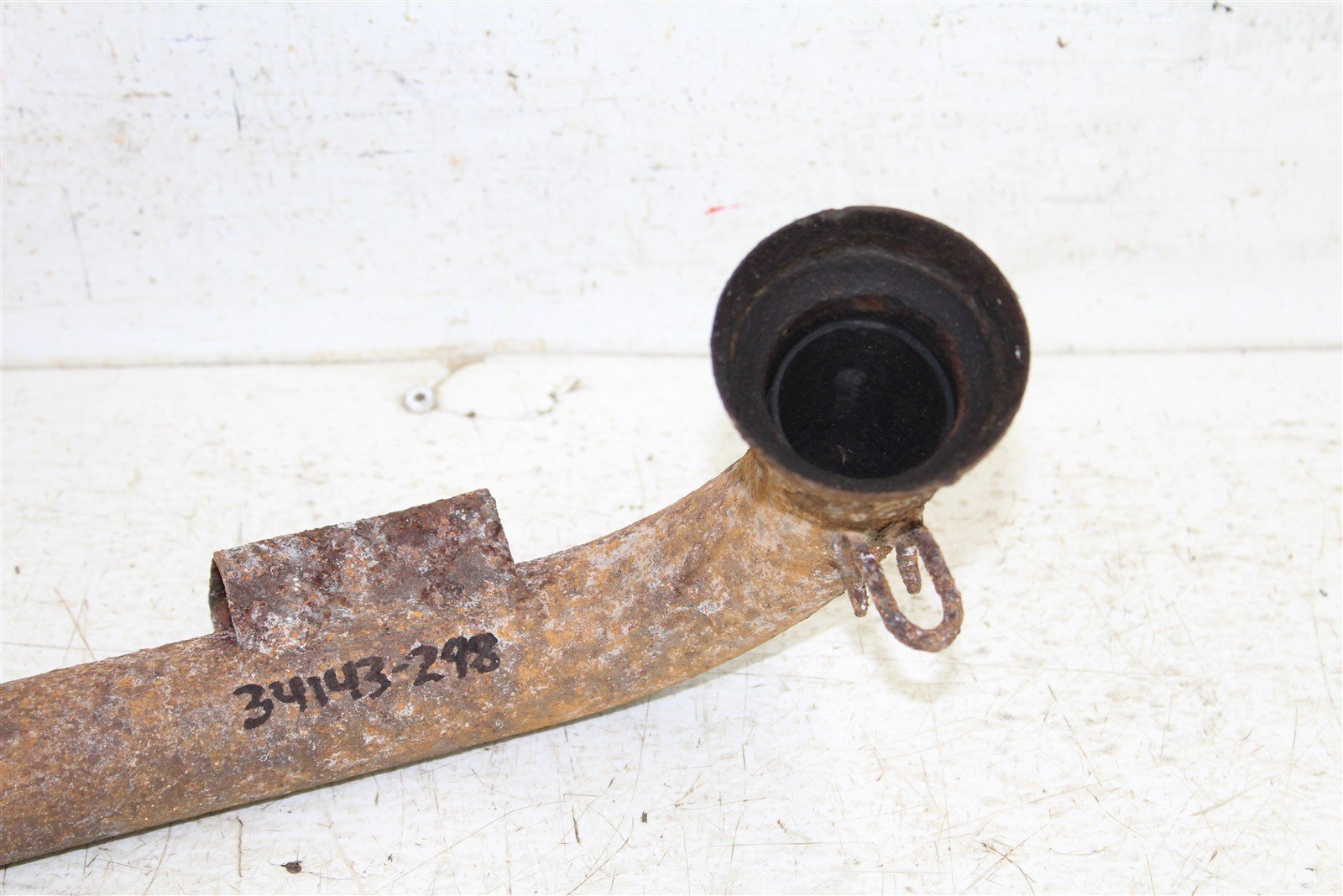 2002 Polaris Magnum 325 4x4 Exhaust Head Pipe Silencer Muffler 34143