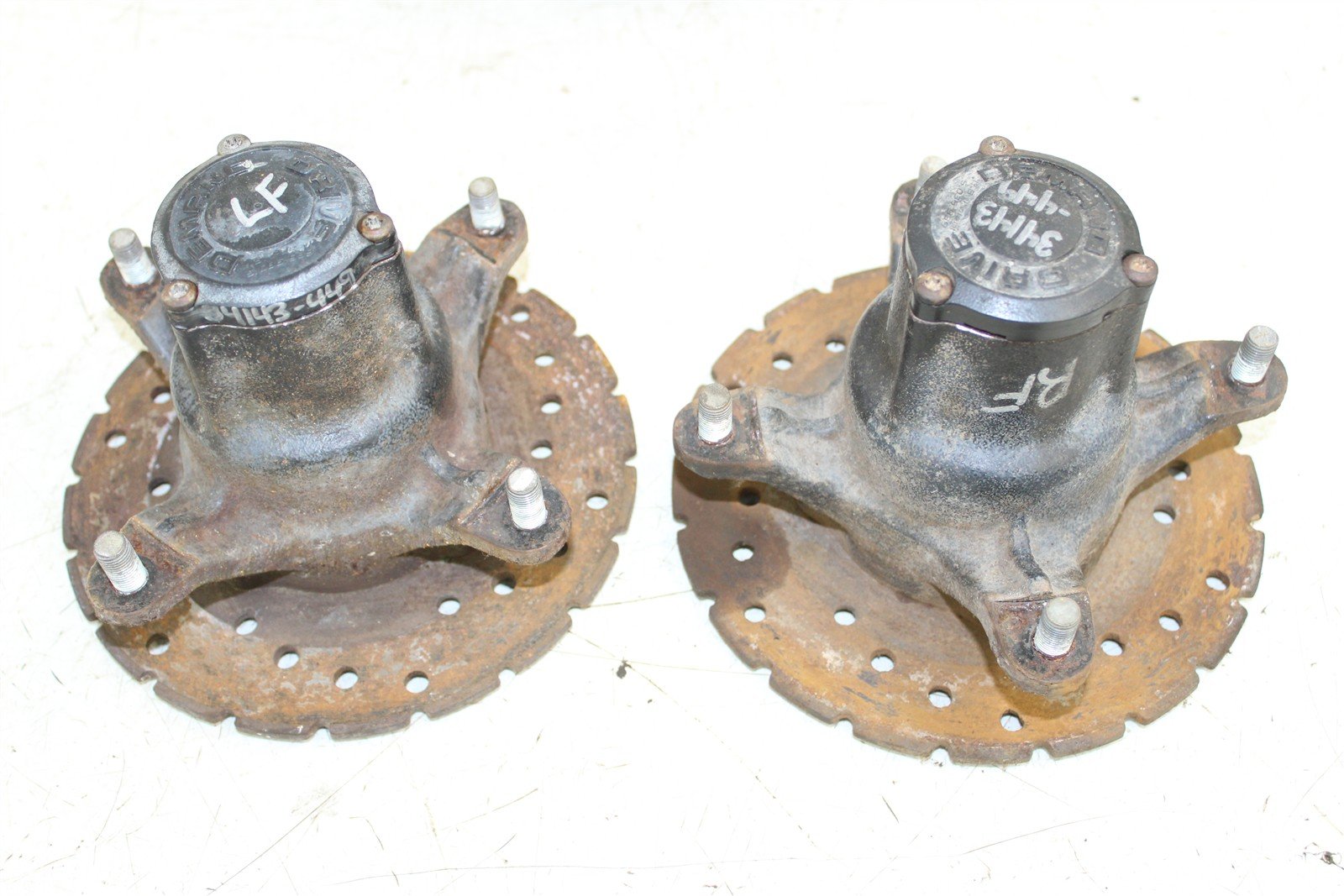 2002 Polaris Magnum 325 4x4 Front Hubs Brake Rotors 34143